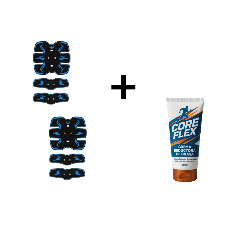 Estimulador muscular para entrenamiento de abdominales